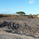 Machines clear ground for Blue Origin’s factory.